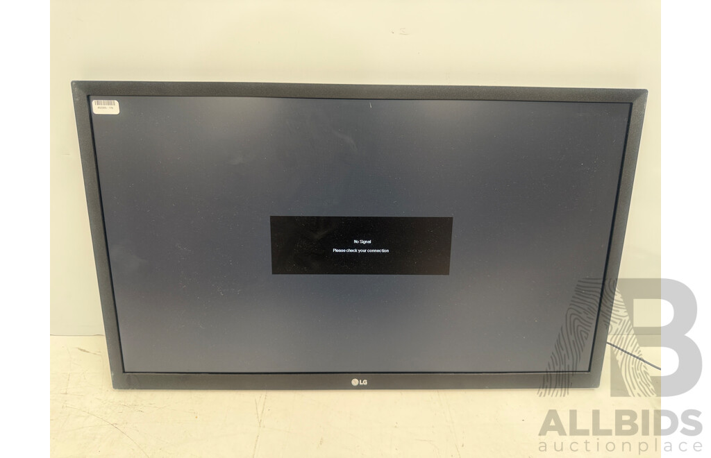 2x LG 24MK430H LED 24Inch Monitors + Dual Monitor Desk Mount with USB Plugs