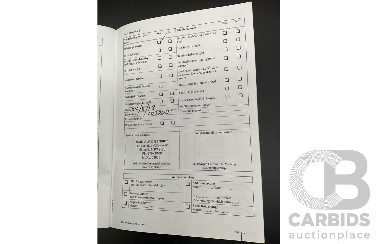 12/2010 Volkswagen Multivan 103 TDI Comfortline T5 MY10 4d Wagon Reflex Silver Metallic Turbo Diesel 2.0L