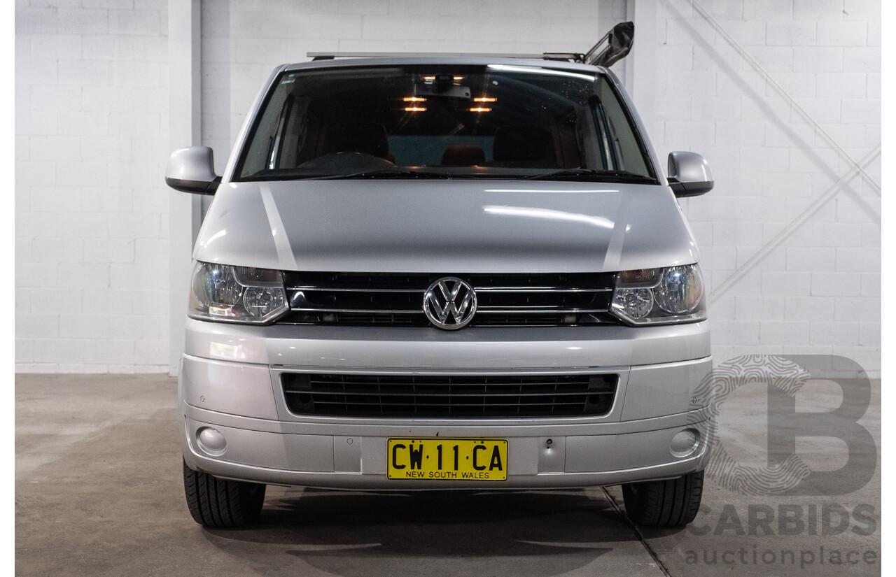 12/2010 Volkswagen Multivan 103 TDI Comfortline T5 MY10 4d Wagon Reflex Silver Metallic Turbo Diesel 2.0L