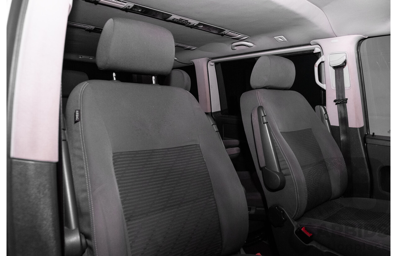 12/2010 Volkswagen Multivan 103 TDI Comfortline T5 MY10 4d Wagon Reflex Silver Metallic Turbo Diesel 2.0L