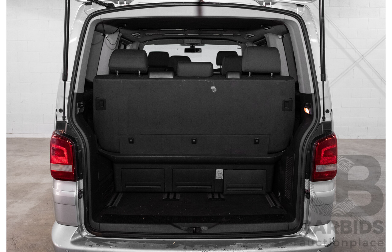 12/2010 Volkswagen Multivan 103 TDI Comfortline T5 MY10 4d Wagon Reflex Silver Metallic Turbo Diesel 2.0L