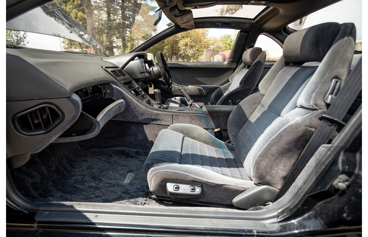 1/1992 Nissan 300ZX Targa 2d Coupe Black Twin Turbo 3.0L - 09/2001 Import