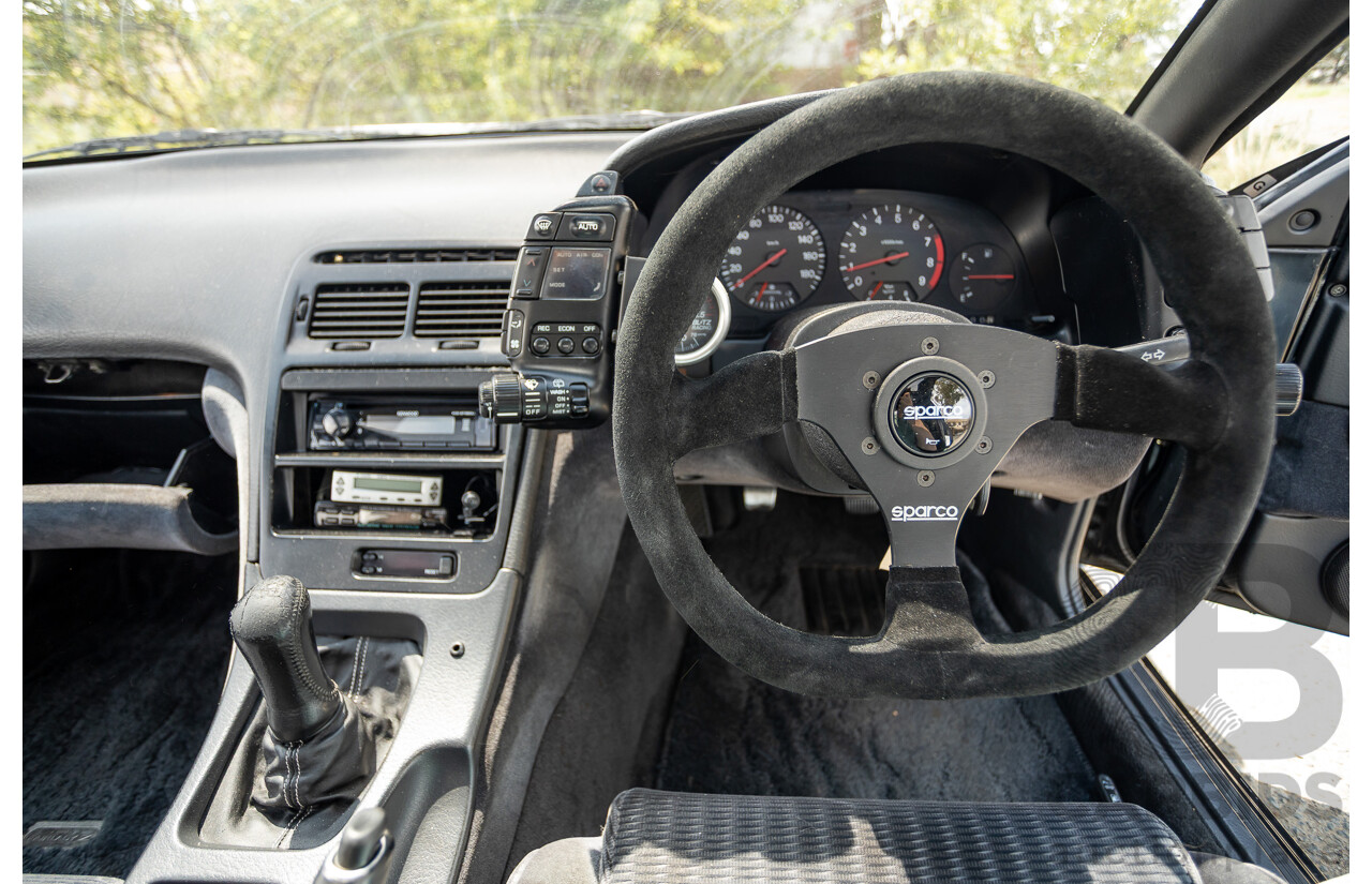 1/1992 Nissan 300ZX Targa 2d Coupe Black Twin Turbo 3.0L - 09/2001 Import