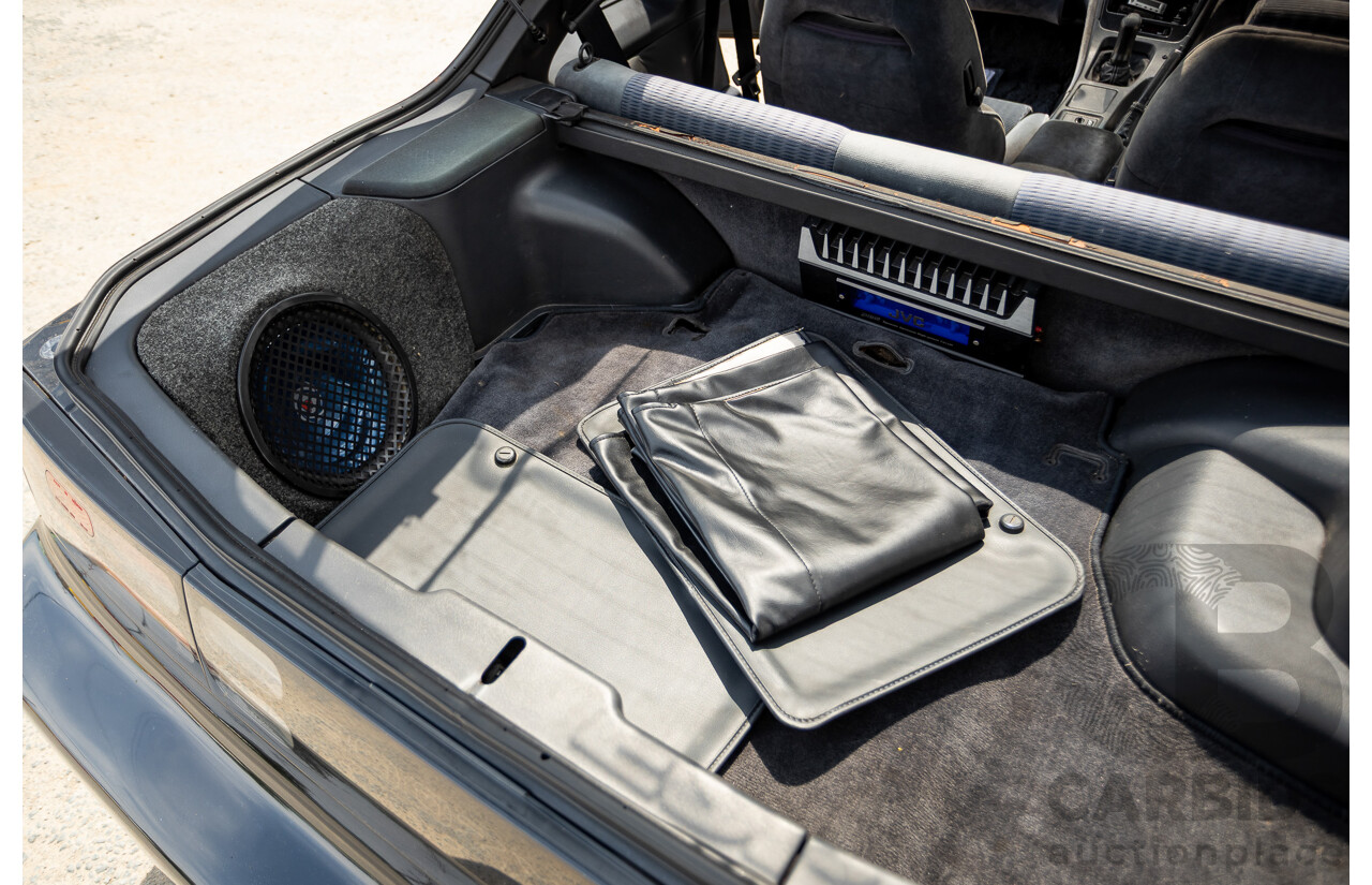 1/1992 Nissan 300ZX Targa 2d Coupe Black Twin Turbo 3.0L - 09/2001 Import