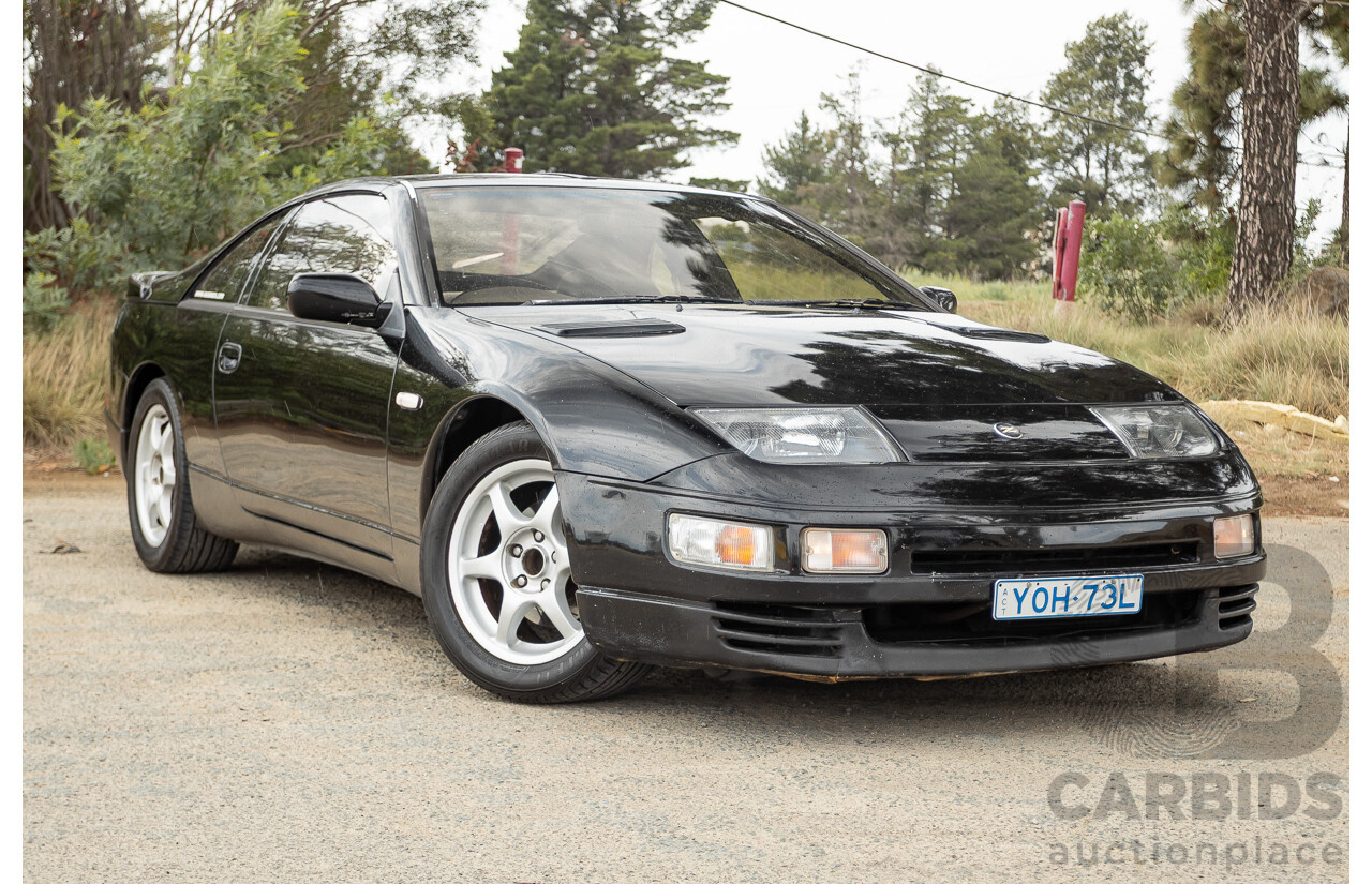 1/1992 Nissan 300ZX Targa 2d Coupe Black Twin Turbo 3.0L - 09/2001 Import