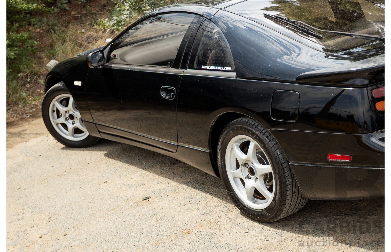 1/1992 Nissan 300ZX Targa 2d Coupe Black Twin Turbo 3.0L - 09/2001 Import
