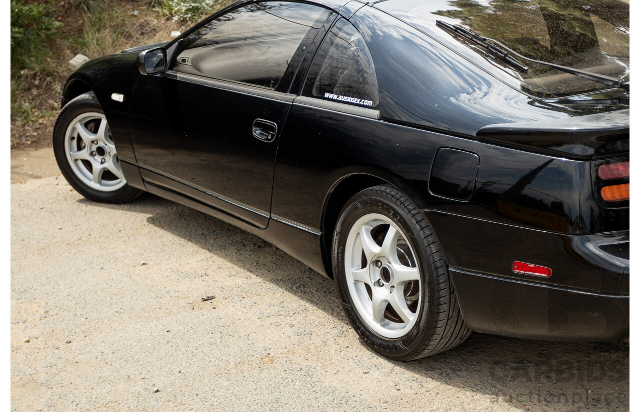 1/1992 Nissan 300ZX Targa 2d Coupe Black Twin Turbo 3.0L - 09/2001 Import