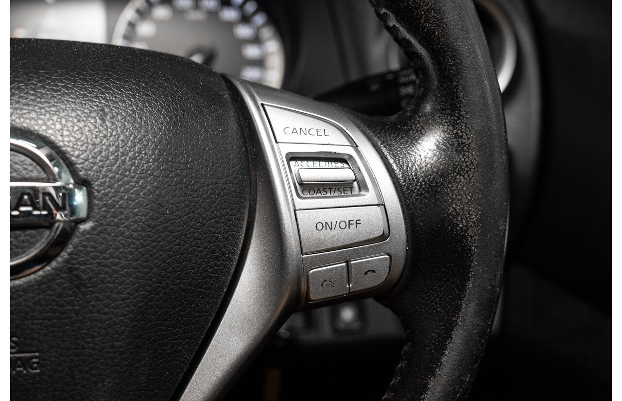 09/2017 Nissan Navara ST (4x4) D23 Series II Dual Cab Utility Polar White Twin Turbo Diesel 2.3L