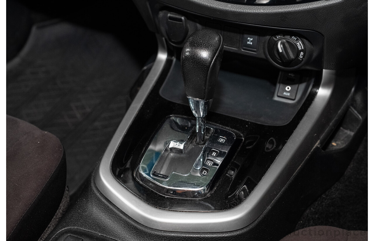 09/2017 Nissan Navara ST (4x4) D23 Series II Dual Cab Utility Polar White Twin Turbo Diesel 2.3L