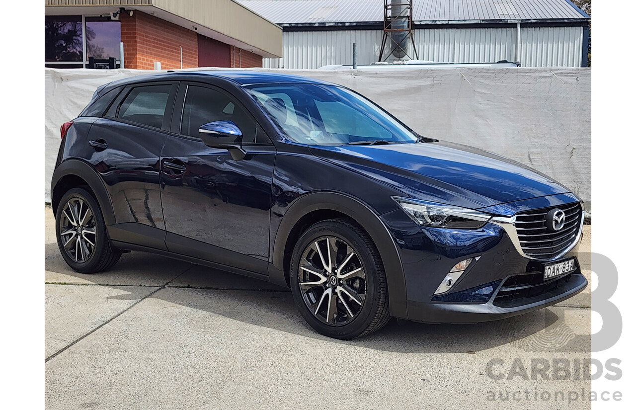 8/2015 Mazda CX-3 S-Touring DK Safety Pack 4d Wagon Deep Crystal Blue 2.0L