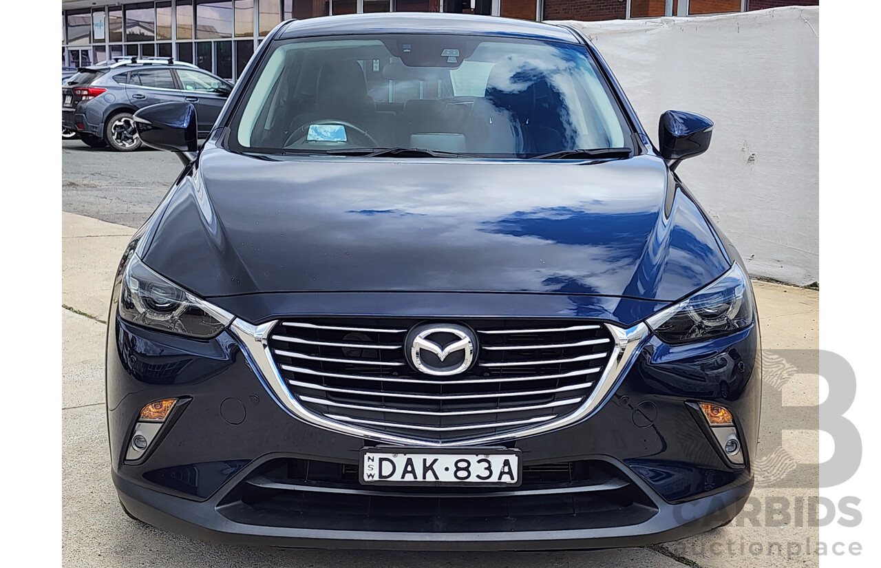 8/2015 Mazda CX-3 S-Touring DK Safety Pack 4d Wagon Deep Crystal Blue 2.0L