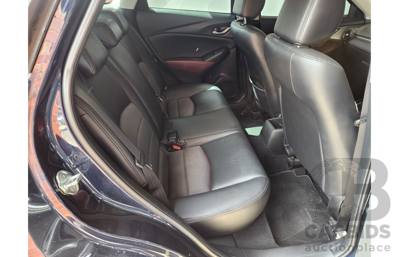 8/2015 Mazda CX-3 S-Touring DK Safety Pack 4d Wagon Deep Crystal Blue 2.0L