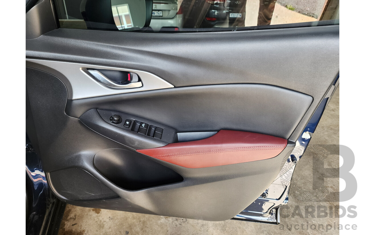 8/2015 Mazda CX-3 S-Touring DK Safety Pack 4d Wagon Deep Crystal Blue 2.0L