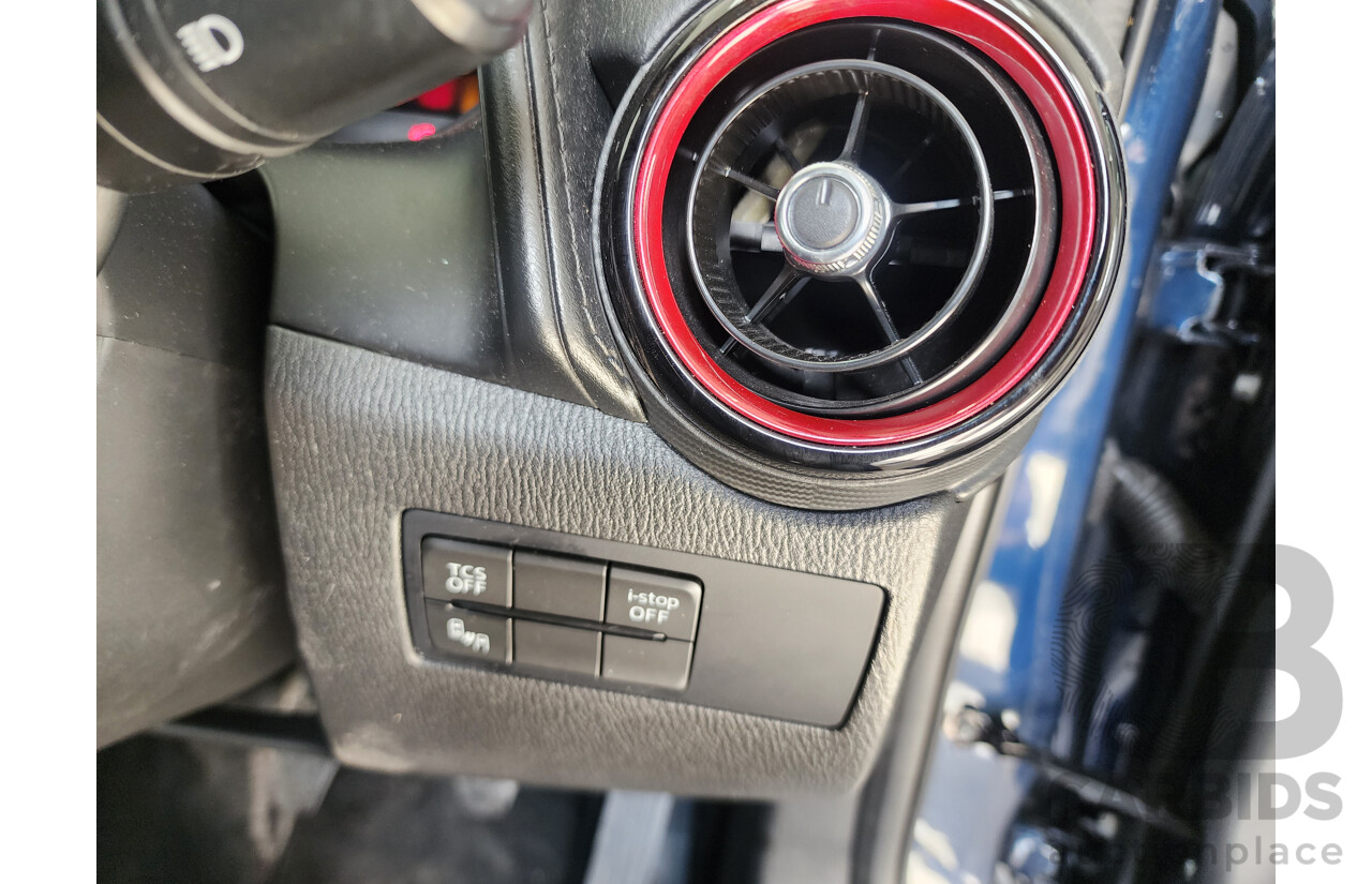 8/2015 Mazda CX-3 S-Touring DK Safety Pack 4d Wagon Deep Crystal Blue 2.0L