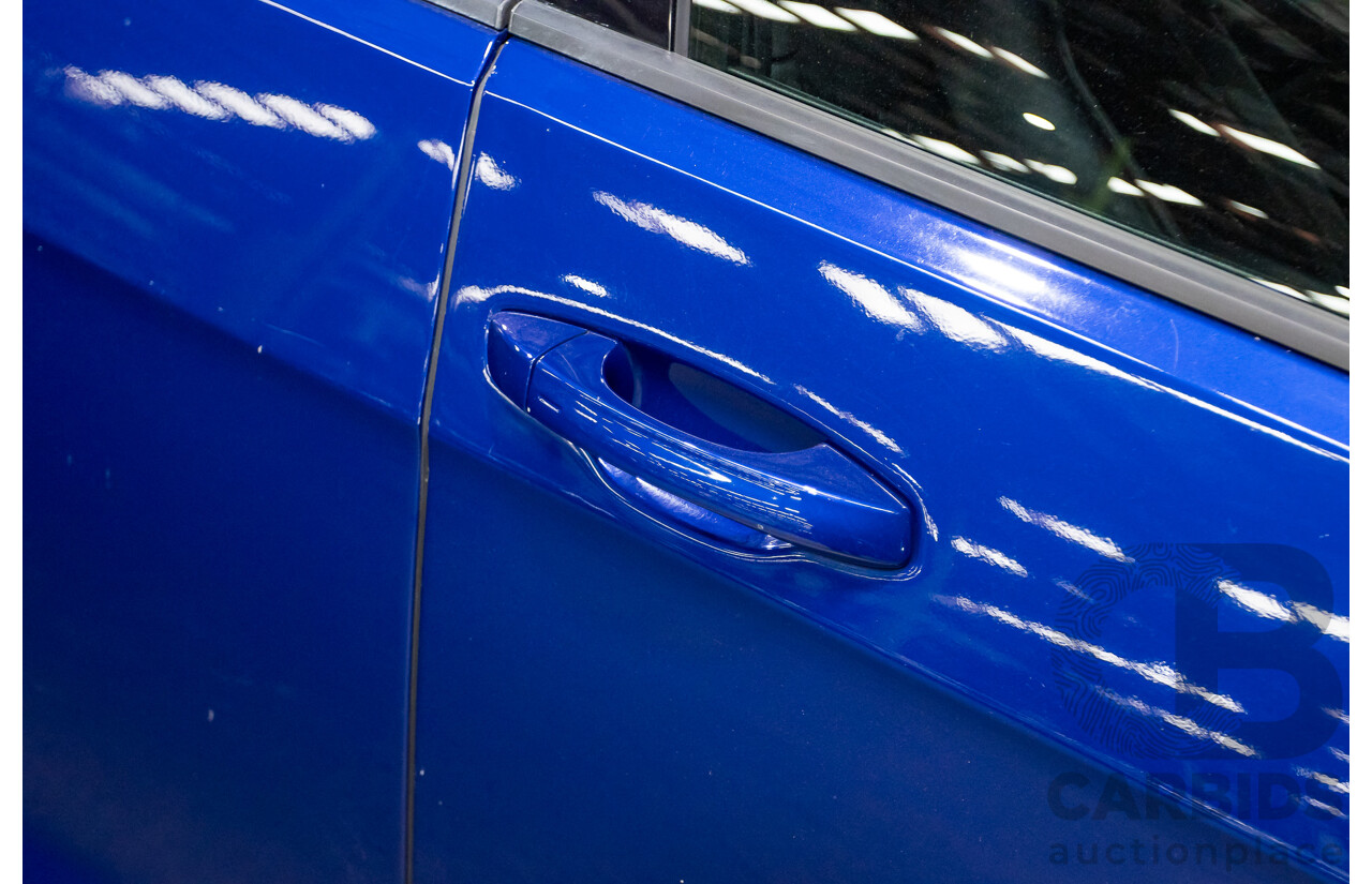 5/2014 Volkswagen Golf R Mk7 (AWD) AU MY14 5d Hatchback Lapiz Blue Metallic Turbo 2.0L