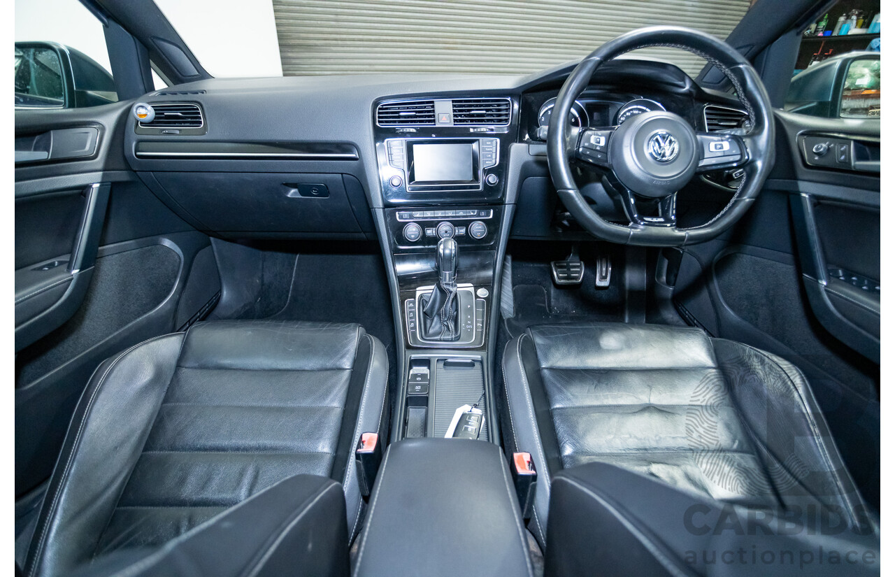 5/2014 Volkswagen Golf R Mk7 (AWD) AU MY14 5d Hatchback Lapiz Blue Metallic Turbo 2.0L