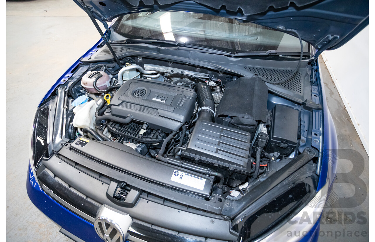 5/2014 Volkswagen Golf R Mk7 (AWD) AU MY14 5d Hatchback Lapiz Blue Metallic Turbo 2.0L