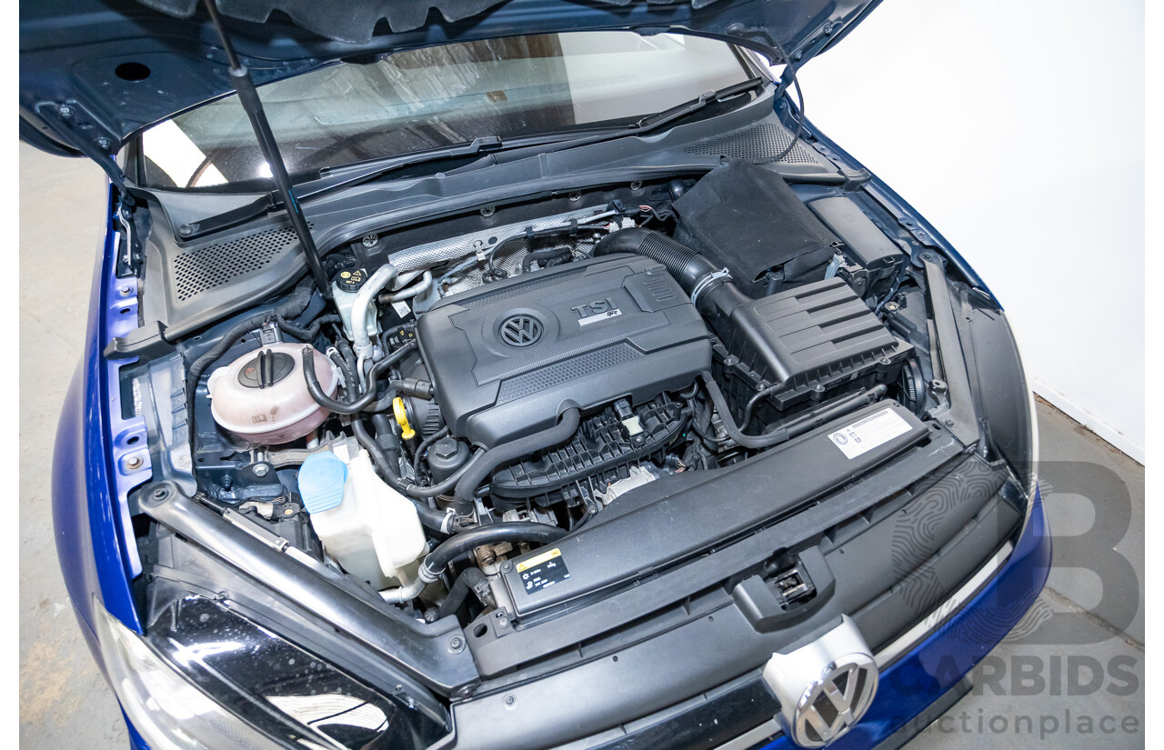 5/2014 Volkswagen Golf R Mk7 (AWD) AU MY14 5d Hatchback Lapiz Blue Metallic Turbo 2.0L