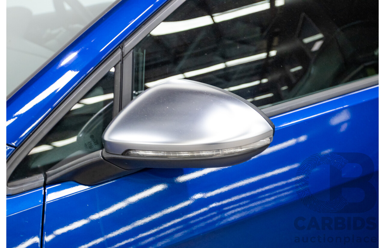 5/2014 Volkswagen Golf R Mk7 (AWD) AU MY14 5d Hatchback Lapiz Blue Metallic Turbo 2.0L