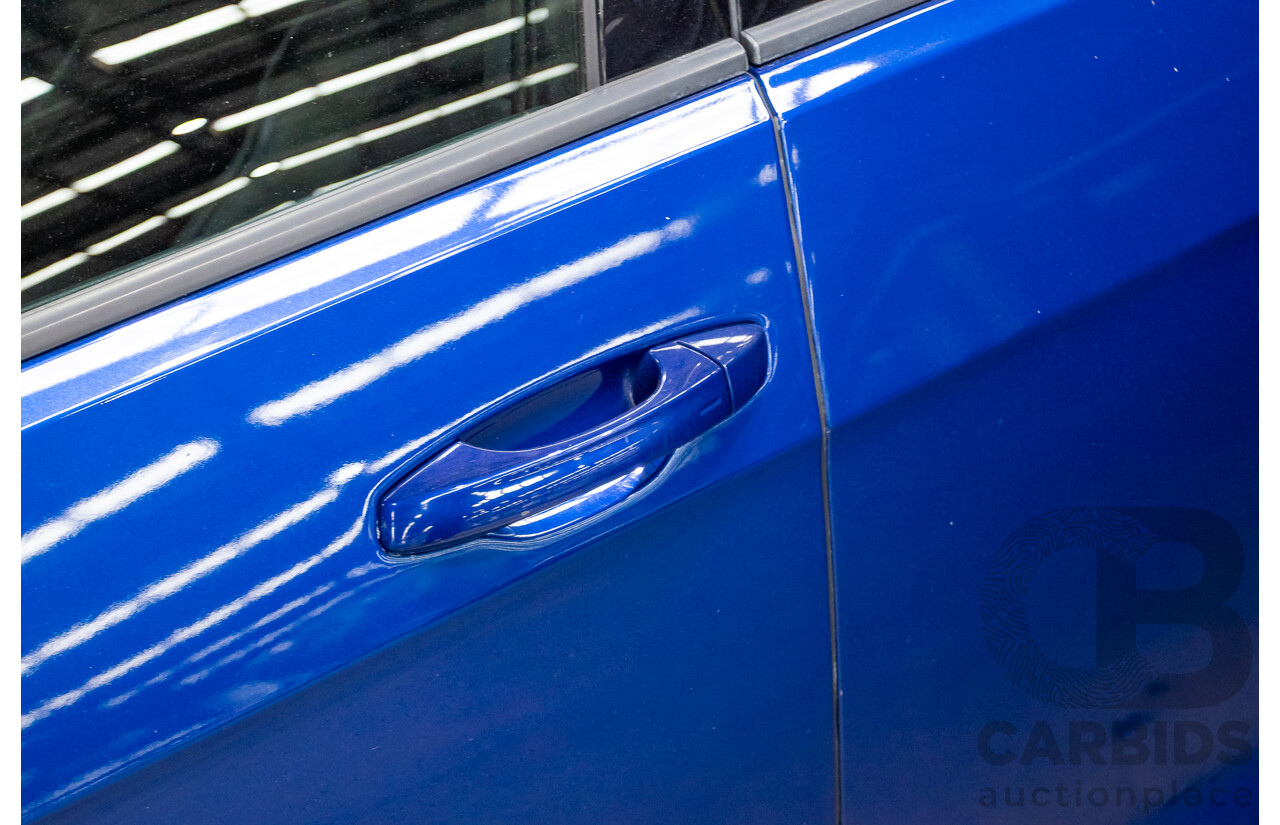 5/2014 Volkswagen Golf R Mk7 (AWD) AU MY14 5d Hatchback Lapiz Blue Metallic Turbo 2.0L