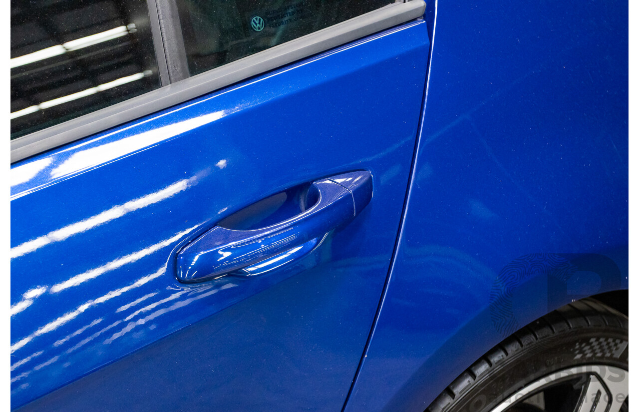 5/2014 Volkswagen Golf R Mk7 (AWD) AU MY14 5d Hatchback Lapiz Blue Metallic Turbo 2.0L