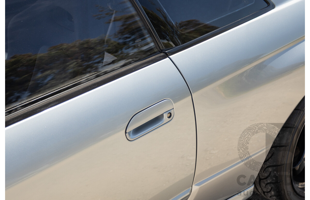 11/1989 Nissan Skyline R32 GT-R Series 1 (AWD) BNR32 2d Coupe Silver Single Turbo 2.8L - Modified 493kw