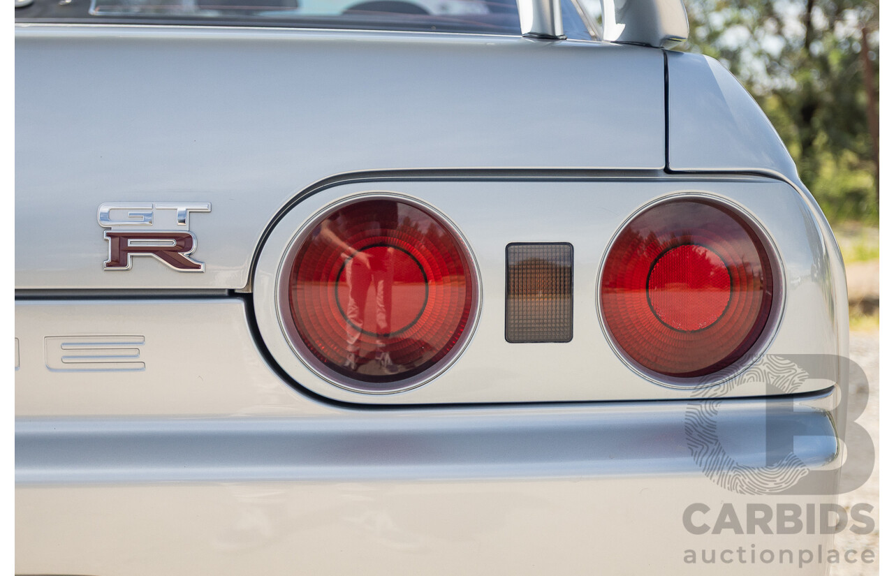 11/1989 Nissan Skyline R32 GT-R Series 1 (AWD) BNR32 2d Coupe Silver Single Turbo 2.8L - Modified 493kw