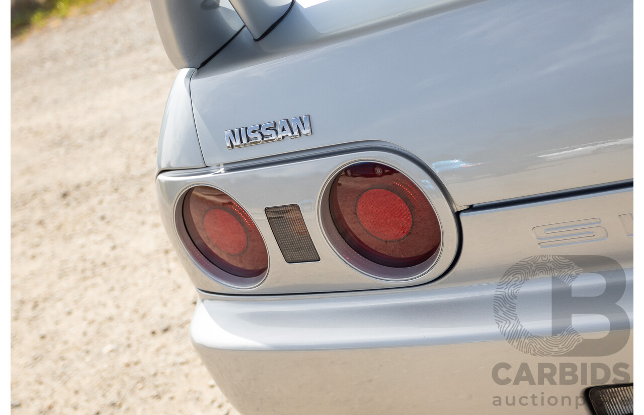 11/1989 Nissan Skyline R32 GT-R Series 1 (AWD) BNR32 2d Coupe Silver Single Turbo 2.8L - Modified 493kw