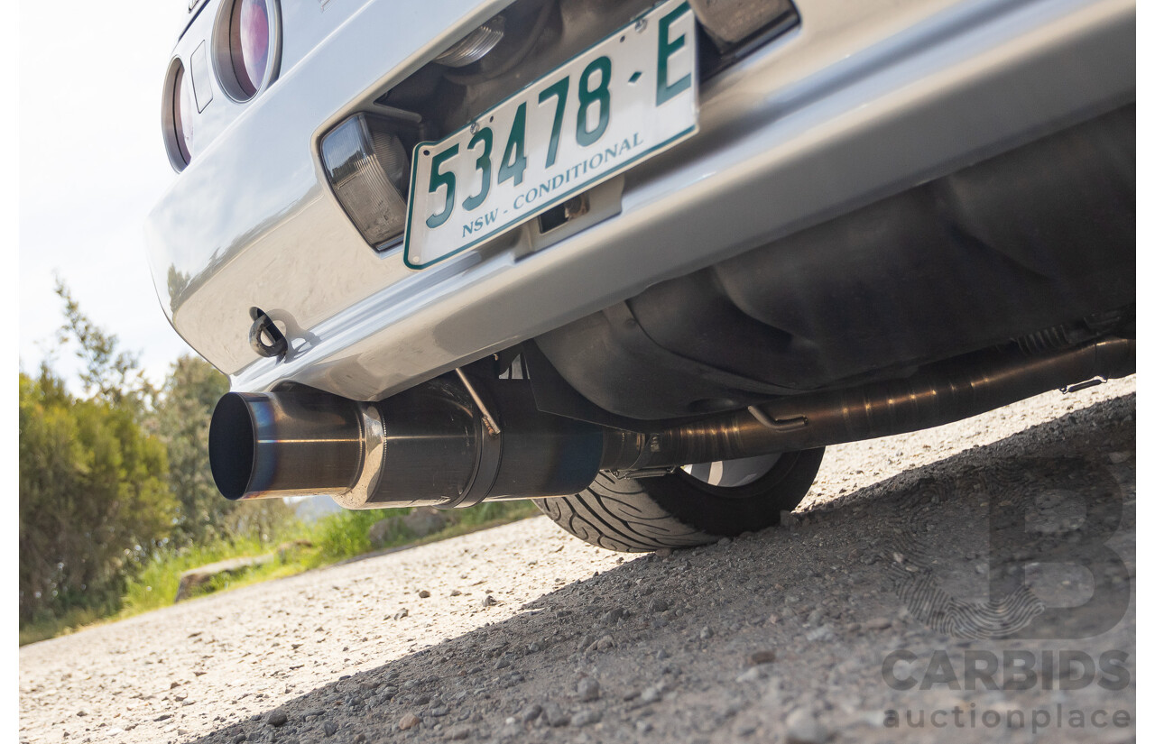 11/1989 Nissan Skyline R32 GT-R Series 1 (AWD) BNR32 2d Coupe Silver Single Turbo 2.8L - Modified 493kw