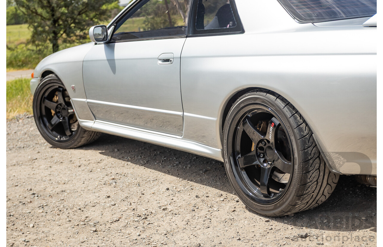 11/1989 Nissan Skyline R32 GT-R Series 1 (AWD) BNR32 2d Coupe Silver Single Turbo 2.8L - Modified 493kw