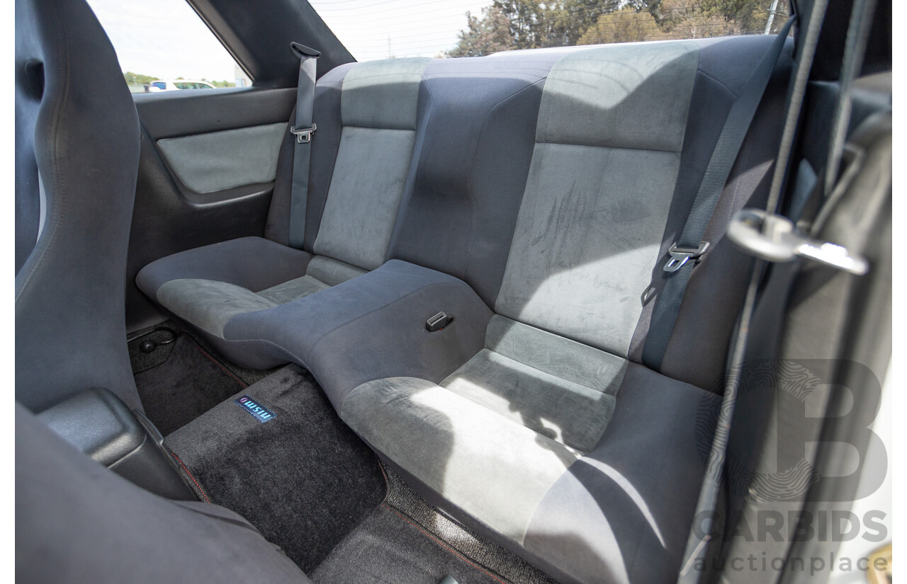 11/1989 Nissan Skyline R32 GT-R Series 1 (AWD) BNR32 2d Coupe Silver Single Turbo 2.8L - Modified 493kw