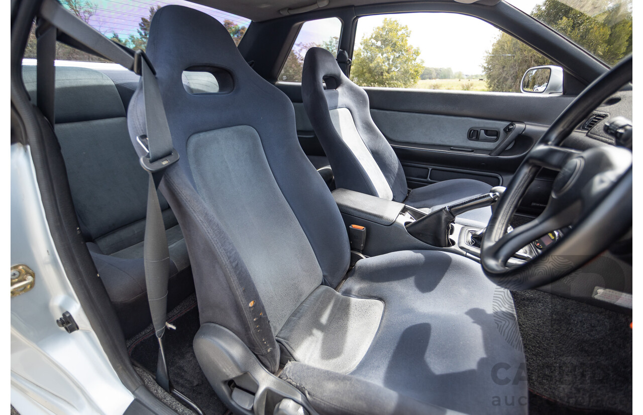 11/1989 Nissan Skyline R32 GT-R Series 1 (AWD) BNR32 2d Coupe Silver Single Turbo 2.8L - Modified 493kw