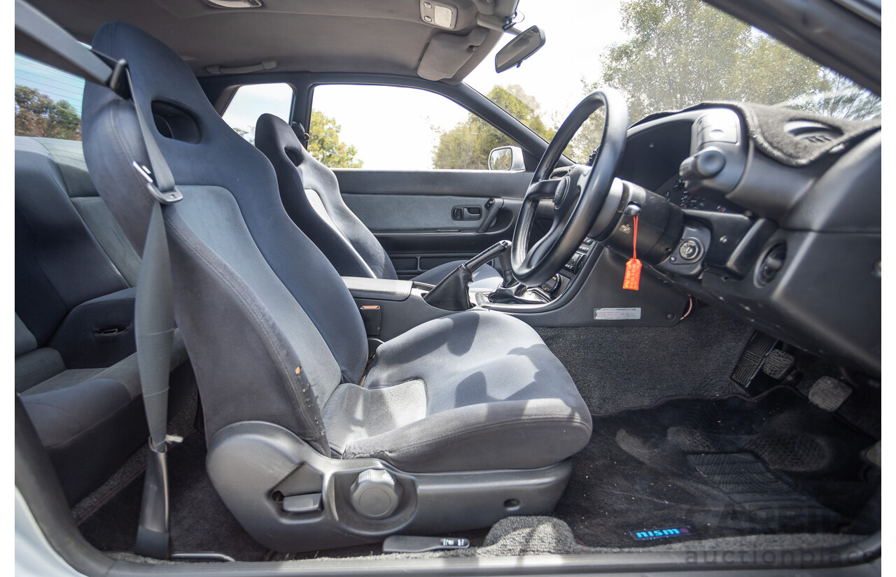 11/1989 Nissan Skyline R32 GT-R Series 1 (AWD) BNR32 2d Coupe Silver Single Turbo 2.8L - Modified 493kw