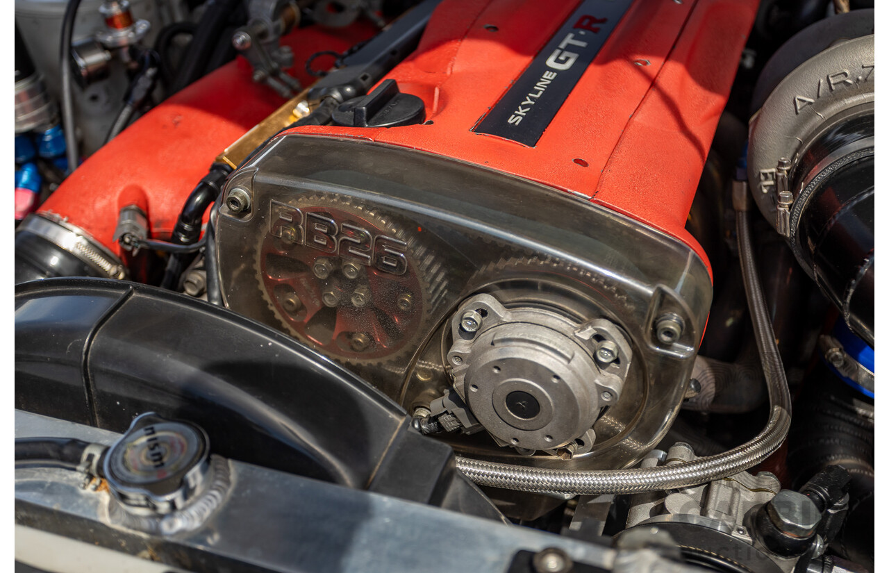 11/1989 Nissan Skyline R32 GT-R Series 1 (AWD) BNR32 2d Coupe Silver Single Turbo 2.8L - Modified 493kw