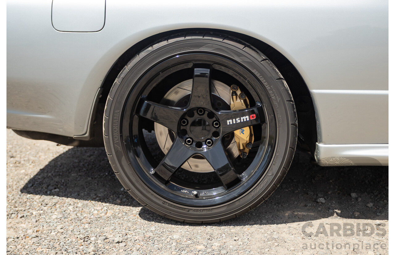 11/1989 Nissan Skyline R32 GT-R Series 1 (AWD) BNR32 2d Coupe Silver Single Turbo 2.8L - Modified 493kw