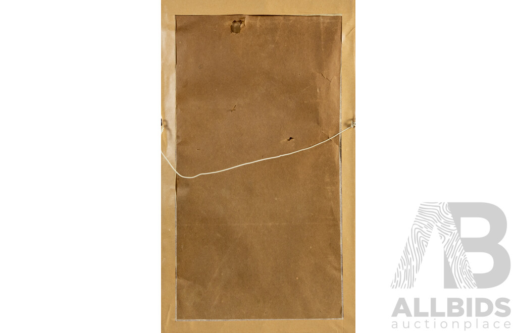 Artist Unknown, (20th Century), Sundown, Oil on Card, 52 x 31 cm (frame)