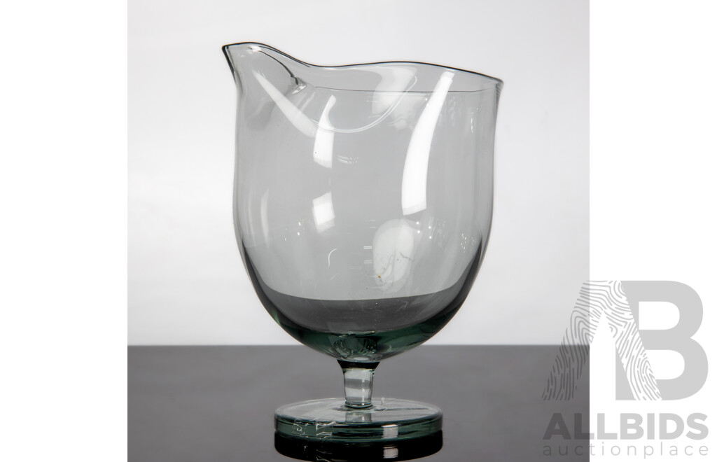'Tivoli' Hand-Blown Glass Jug/pitcher Attributed to per Lütken for Holmegaard