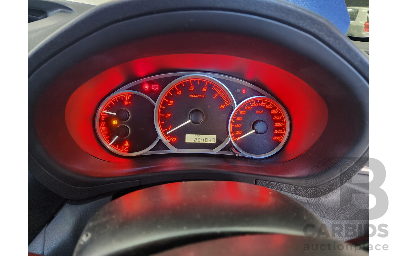 2/2008 Subaru Impreza WRX (awd) MY08 5d Hatchback Blue 2.5L