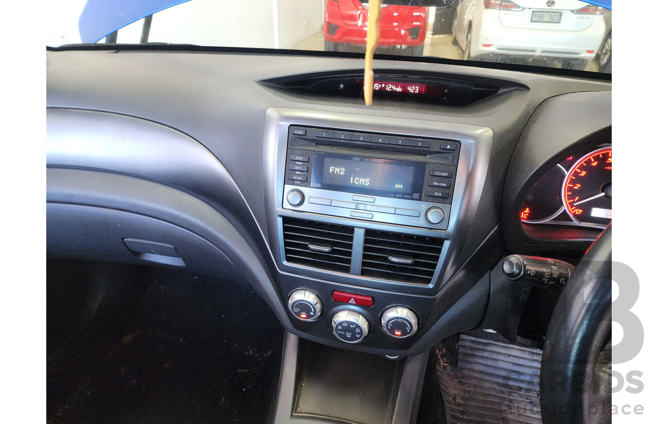 2/2008 Subaru Impreza WRX (awd) MY08 5d Hatchback Blue 2.5L