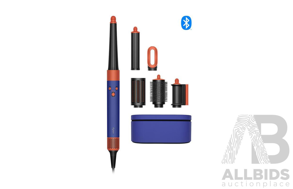 Dyson (533655) Airwrap I.d. Multi-Styler and Dryer | Complete Long (Vinca Blue/Topaz) - ORP $849 (Includes 1 Year Warranty From Dyson)