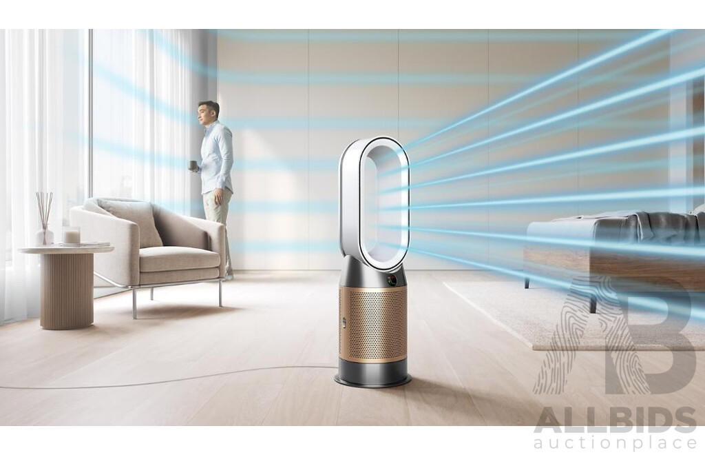 Dyson (546294) Purifier Hot+Cool HP2 De-NOx (White/Gold) - ORP $1,199 (Includes 1 Year Warranty From Dyson)