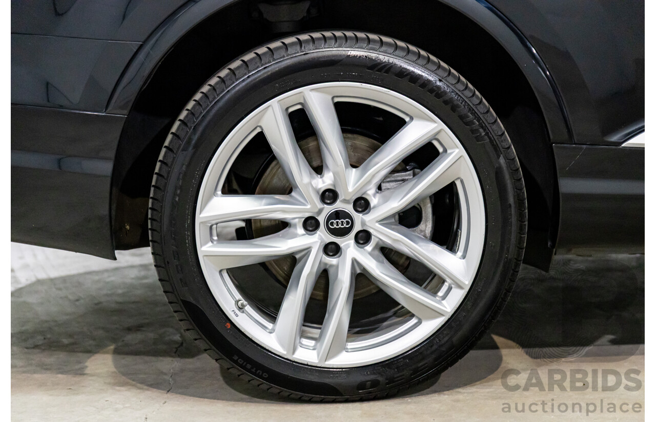 11/2016 Audi Q7 3.0 TDI Quattro (200kW AWD) 4M MY17 4d Wagon Night Black Turbo Diesel 3.0L