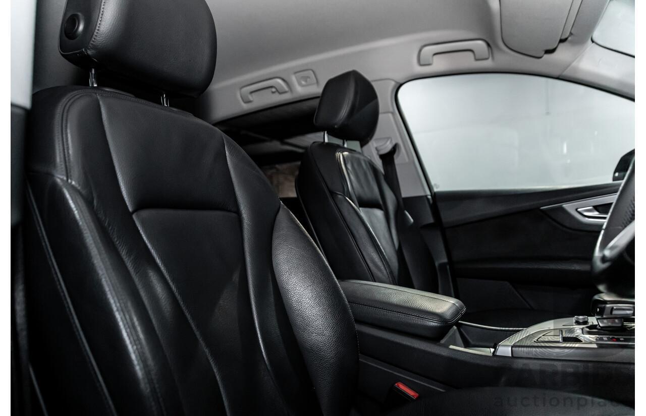 11/2016 Audi Q7 3.0 TDI Quattro (200kW AWD) 4M MY17 4d Wagon Night Black Turbo Diesel 3.0L