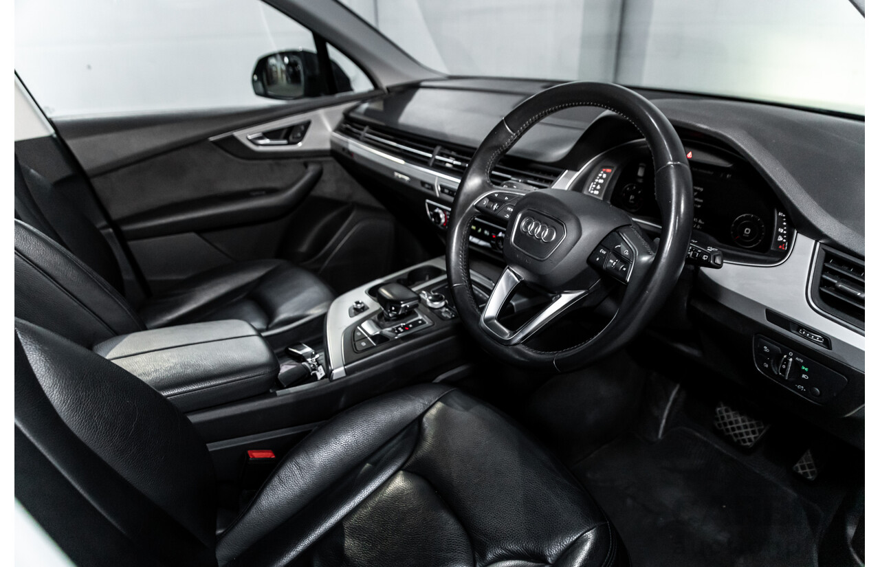 11/2016 Audi Q7 3.0 TDI Quattro (200kW AWD) 4M MY17 4d Wagon Night Black Turbo Diesel 3.0L