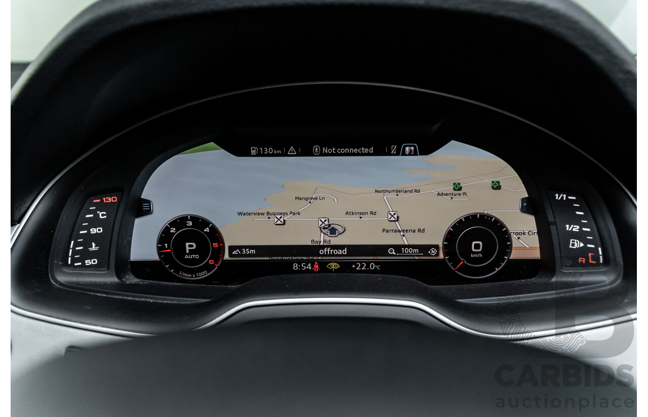 11/2016 Audi Q7 3.0 TDI Quattro (200kW AWD) 4M MY17 4d Wagon Night Black Turbo Diesel 3.0L