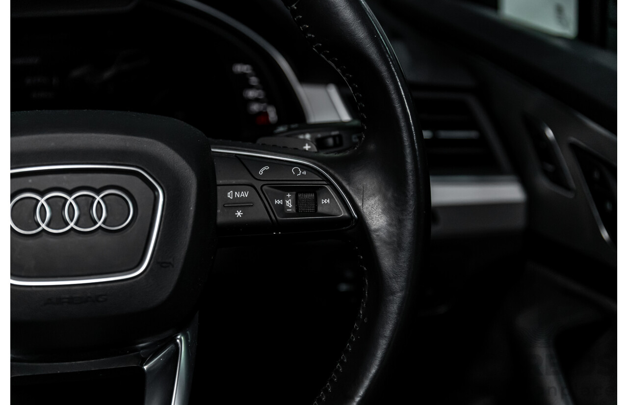 11/2016 Audi Q7 3.0 TDI Quattro (200kW AWD) 4M MY17 4d Wagon Night Black Turbo Diesel 3.0L