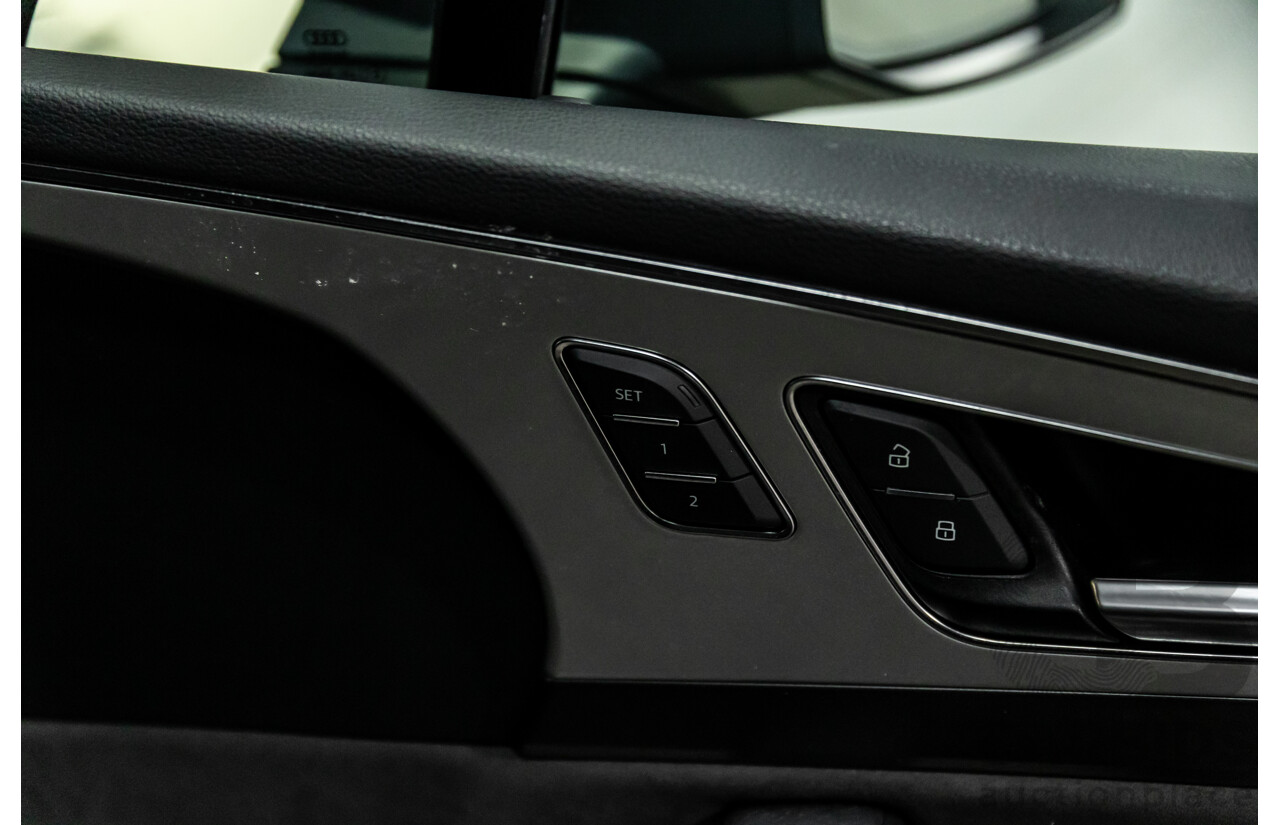 11/2016 Audi Q7 3.0 TDI Quattro (200kW AWD) 4M MY17 4d Wagon Night Black Turbo Diesel 3.0L