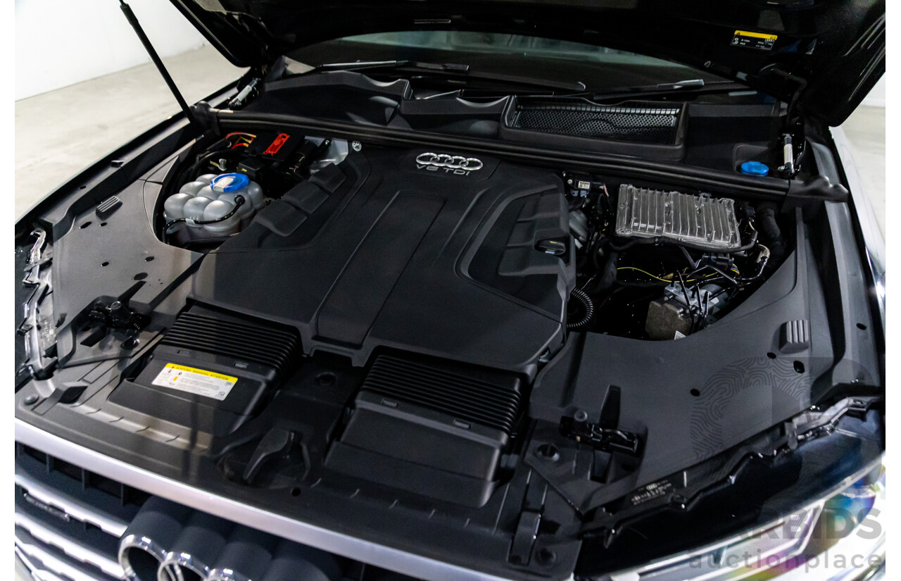 11/2016 Audi Q7 3.0 TDI Quattro (200kW AWD) 4M MY17 4d Wagon Night Black Turbo Diesel 3.0L