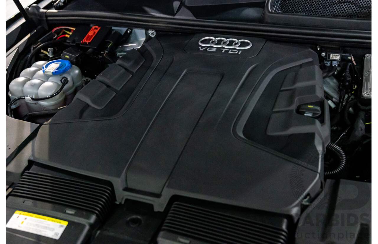 11/2016 Audi Q7 3.0 TDI Quattro (200kW AWD) 4M MY17 4d Wagon Night Black Turbo Diesel 3.0L