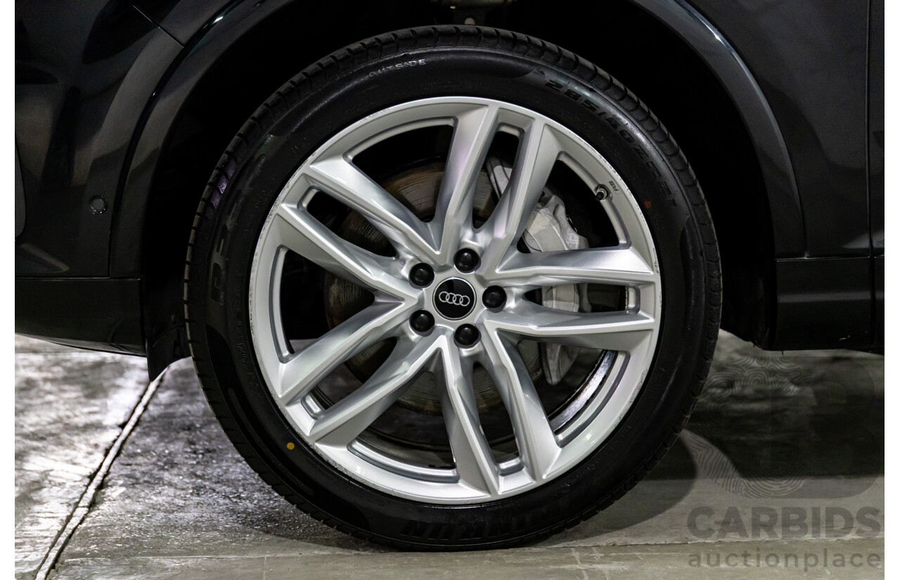 11/2016 Audi Q7 3.0 TDI Quattro (200kW AWD) 4M MY17 4d Wagon Night Black Turbo Diesel 3.0L